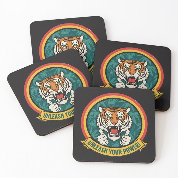Item preview, Unleash Your Power - Tiger Motivational Art designed and sold by MANA-Goods.