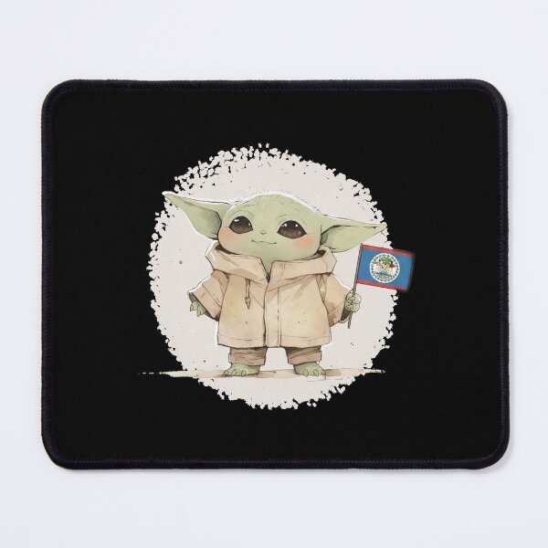 Item preview, BABY YODA BELIZE FLAG designed and sold by LIS AND MELIVERSO.