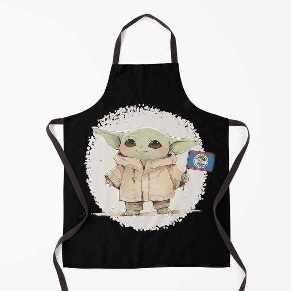 Item preview, BABY YODA BELIZE FLAG designed and sold by LIS AND MELIVERSO.