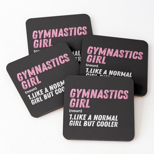 Item preview, gymnastics Girl Like A Normal Girl But Cooler designed and sold by WeirdlyRare.