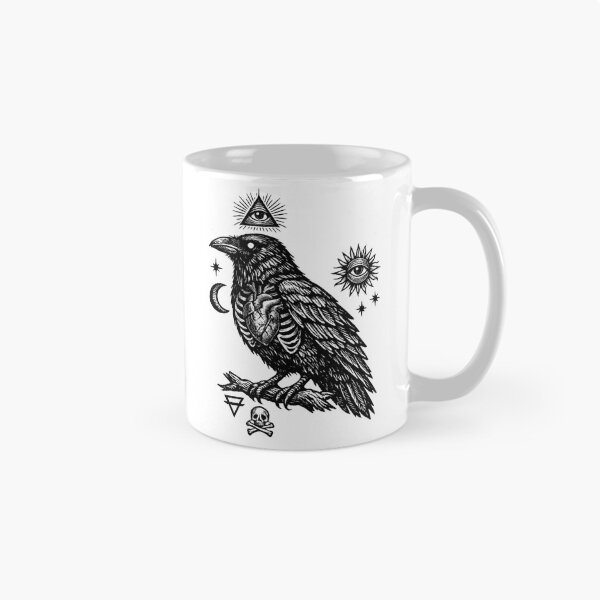Item preview, Blackbird Omen — Heart of Bone Beneath the Watching Eye designed and sold by Mouraludia.