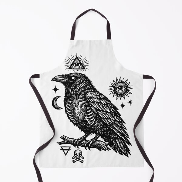 Item preview, Blackbird Omen — Heart of Bone Beneath the Watching Eye designed and sold by Mouraludia.