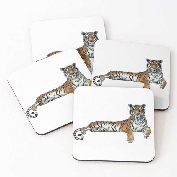 Item preview, Lazy Tiger Illustration designed and sold by NoxLand.