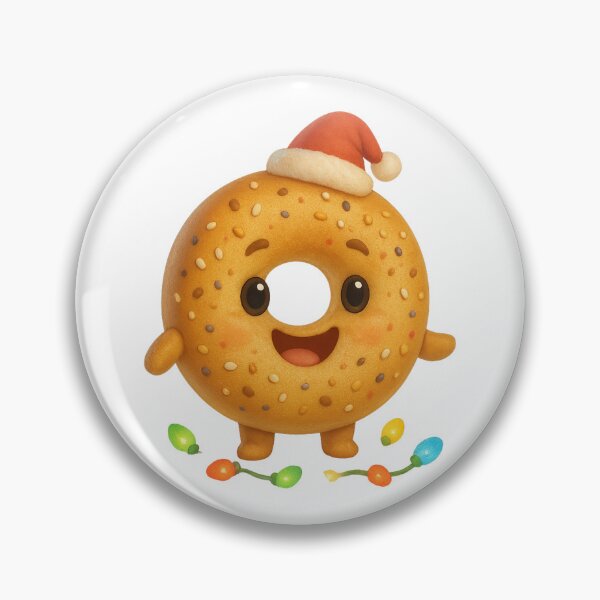 Item preview, Christmas Bagel designed and sold by Sillytoe.