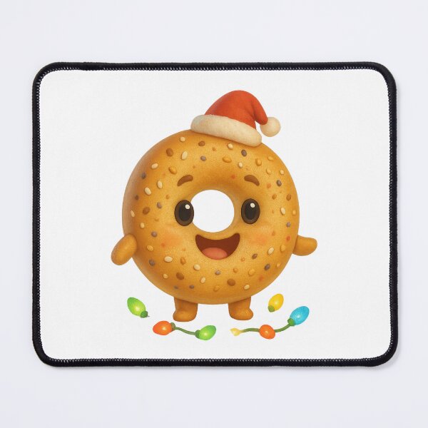 Item preview, Christmas Bagel designed and sold by Sillytoe.