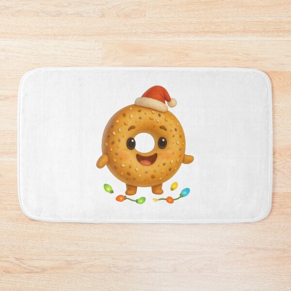 Item preview, Christmas Bagel designed and sold by Sillytoe.