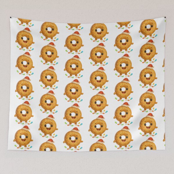 Item preview, Christmas Bagel designed and sold by Sillytoe.