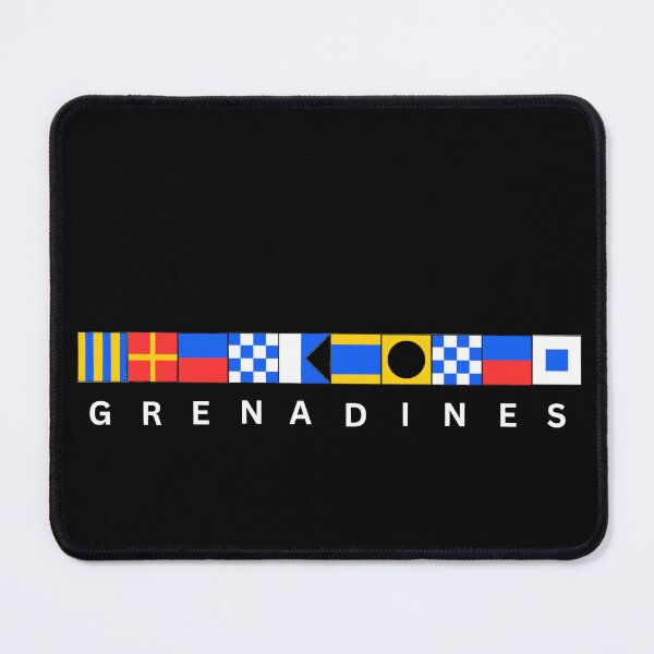 Item preview, Grenadines Nautical Flag designed and sold by TideThreadsUK.