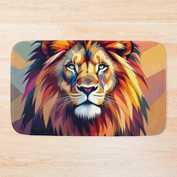 Item preview, Mature Male Lion designed and sold by ChanceTwoArt.