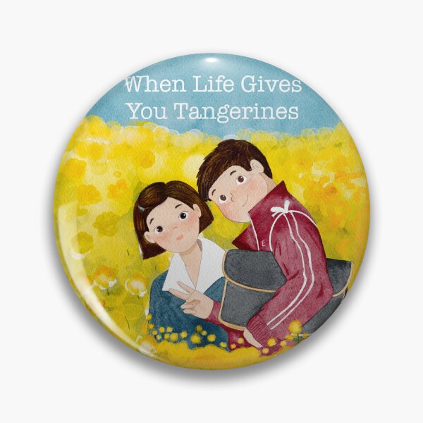 Item preview, When Life Gives You Tangerines – Coastal Romance Inspired Illustration designed and sold by My Favorite Store.