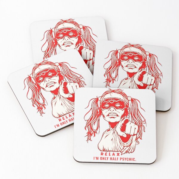 Item preview, Relax I'm Only Half Psychic Third Eye Gift for Stickers Notebooks Shirts Bags Magnets and More designed and sold by eatmorvelopator.