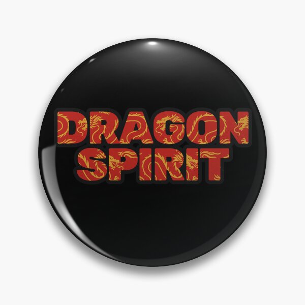 Item preview, Dragon Spirit - Red and Gold Oriental Pattern Typography designed and sold by ClashShop.