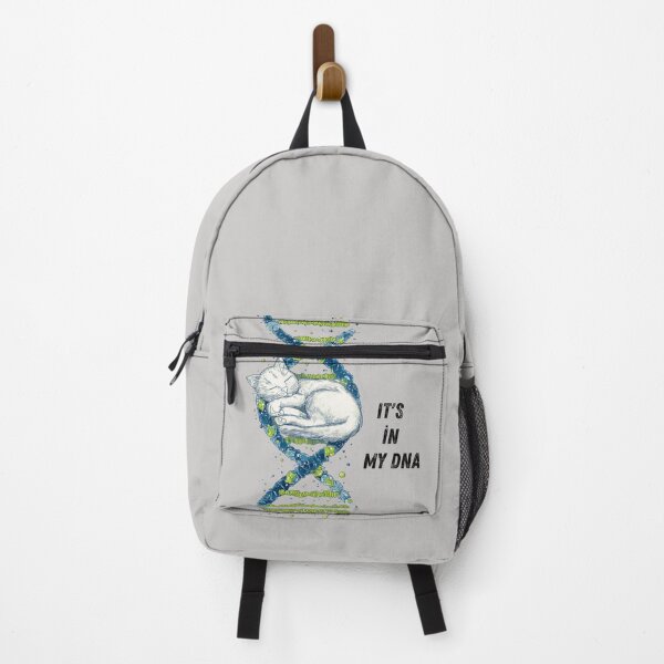 Item preview, It's In My DNA Funny Cat Lover - Biology & Genetics Science Art designed and sold by hknshop.
