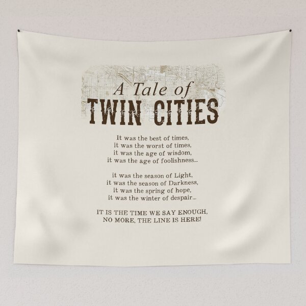 Item preview, Tale of Twin Cities designed and sold by jitterfly.