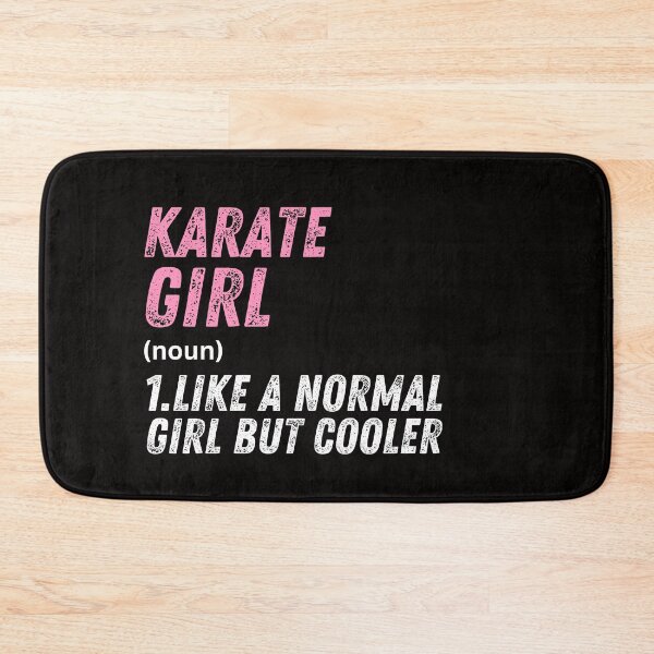 Item preview, karate Girl Like A Normal Girl But Cooler designed and sold by WeirdlyRare.