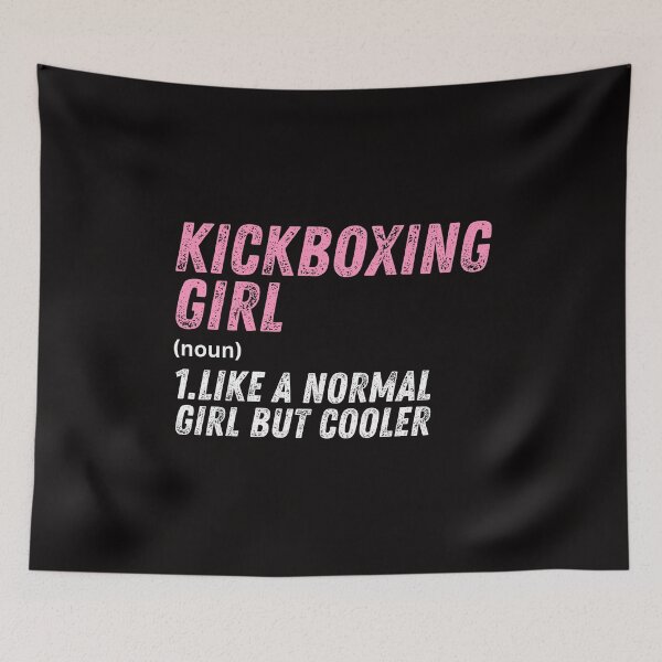 Item preview, Kickboxing Girl Like A Normal Girl But Cooler designed and sold by WeirdlyRare.