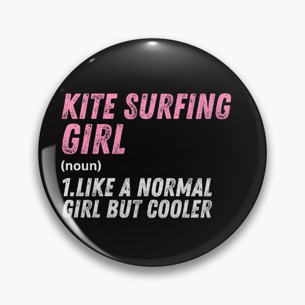 Item preview, Kite Surfing Girl Like A Normal Girl But Cooler designed and sold by WeirdlyRare.