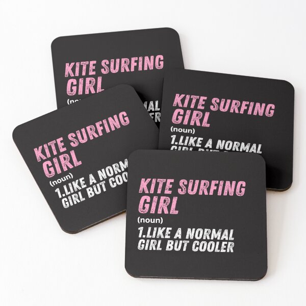 Item preview, Kite Surfing Girl Like A Normal Girl But Cooler designed and sold by WeirdlyRare.