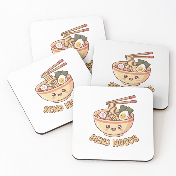 Item preview, Send Noods Cute Kawaii Ramen Bowl Pun designed and sold by Nastre.