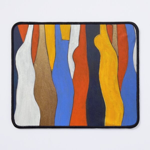 Item preview, Abstract Color Forms – Figurative Inspired Composition designed and sold by linesbydunja.