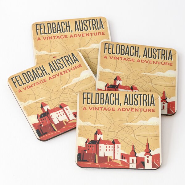 Item preview, Feldbach Austria Retro Vintage Travel Tourism designed and sold by TravelersGems.