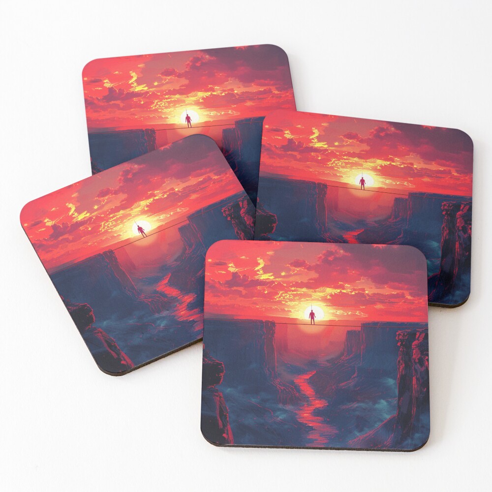 Item preview, Coasters (Set of 4) designed and sold by SynthPopCreate.