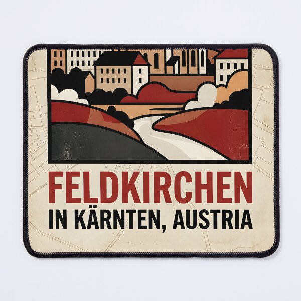 Item preview, Feldkirchen In Karnten Austria Retro Vintage Travel Tourism B designed and sold by TravelersGems.