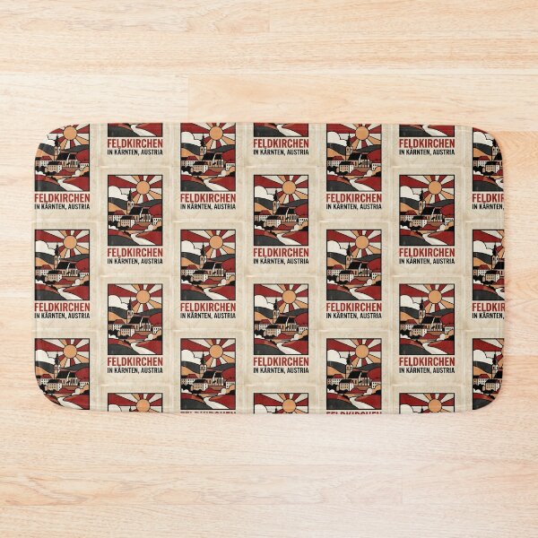 Item preview, Feldkirchen In Karnten Austria Retro Vintage Travel Tourism B designed and sold by TravelersGems.