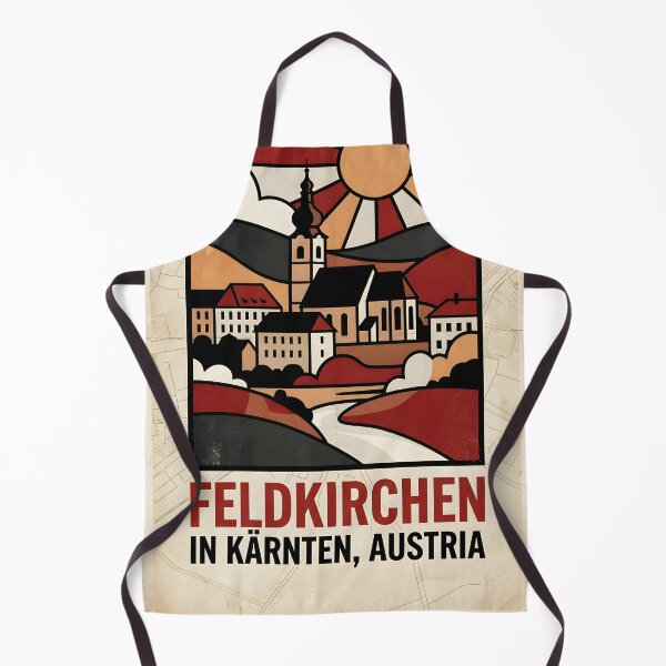 Item preview, Feldkirchen In Karnten Austria Retro Vintage Travel Tourism B designed and sold by TravelersGems.