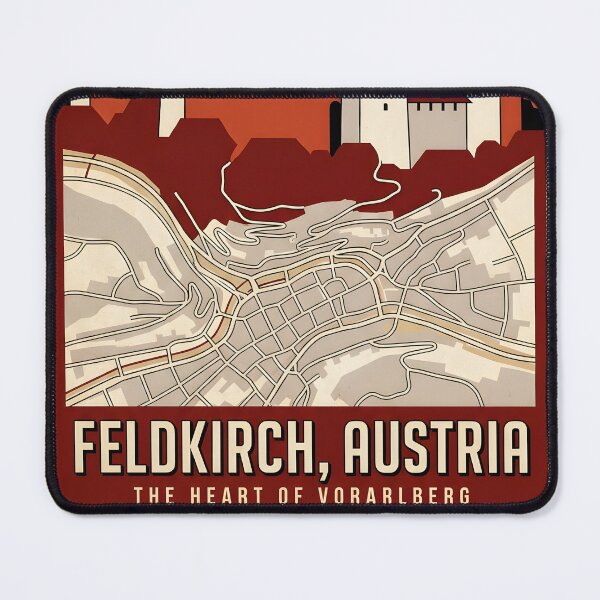Item preview, Feldkirch Austria Retro Vintage Travel Tourism B designed and sold by TravelersGems.