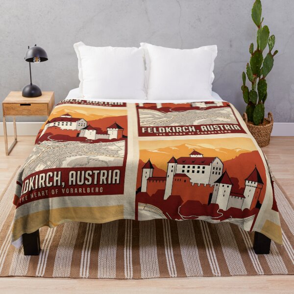 Item preview, Feldkirch Austria Retro Vintage Travel Tourism B designed and sold by TravelersGems.
