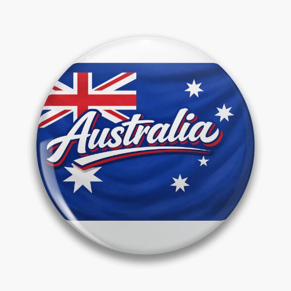 Item preview, Australia Flag Design – Australian Pride Bold Typography Art designed and sold by GarnerSupplyCo.