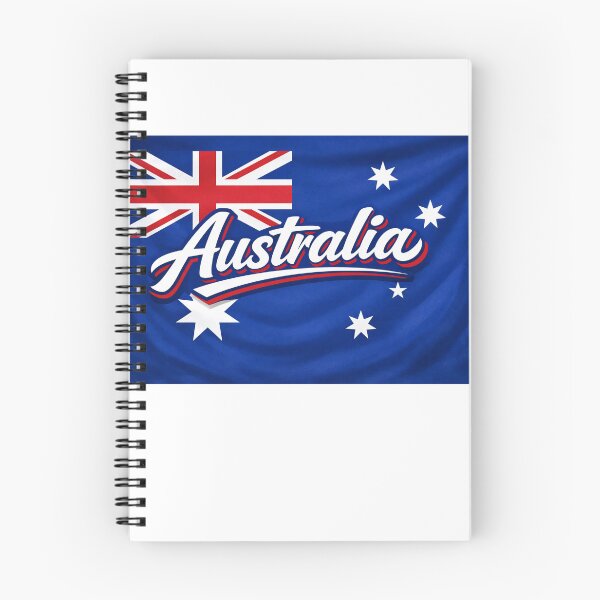 Item preview, Australia Flag Design – Australian Pride Bold Typography Art designed and sold by GarnerSupplyCo.