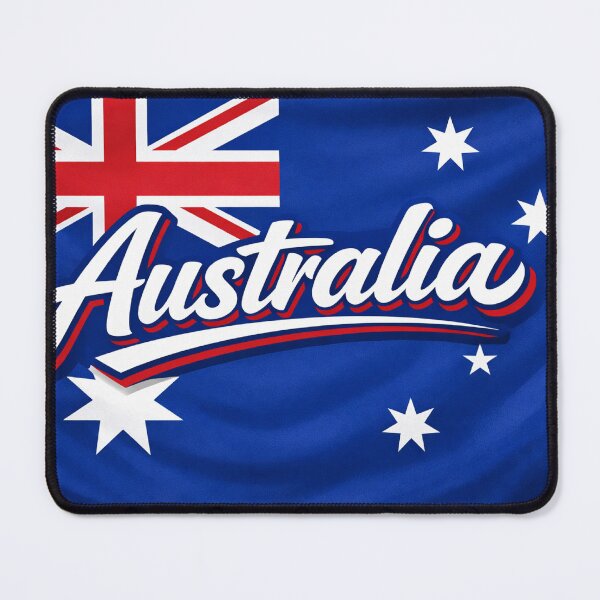 Item preview, Australia Flag Design – Australian Pride Bold Typography Art designed and sold by GarnerSupplyCo.
