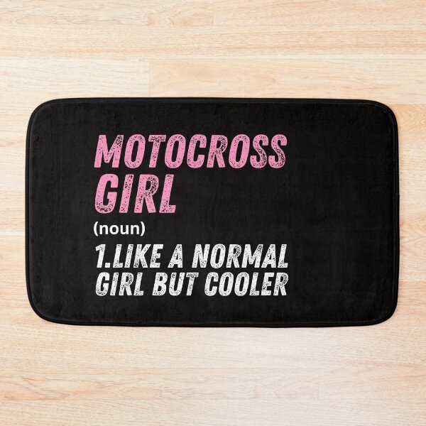 Item preview, Motocross Girl Like A Normal Girl But Cooler designed and sold by WeirdlyRare.