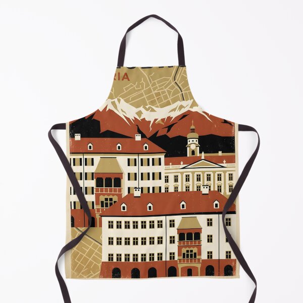 Item preview, Innsbruck Austria Retro Vintage Travel Tourism designed and sold by TravelersGems.