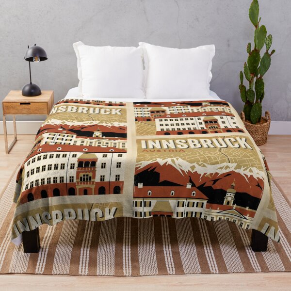 Item preview, Innsbruck Austria Retro Vintage Travel Tourism designed and sold by TravelersGems.