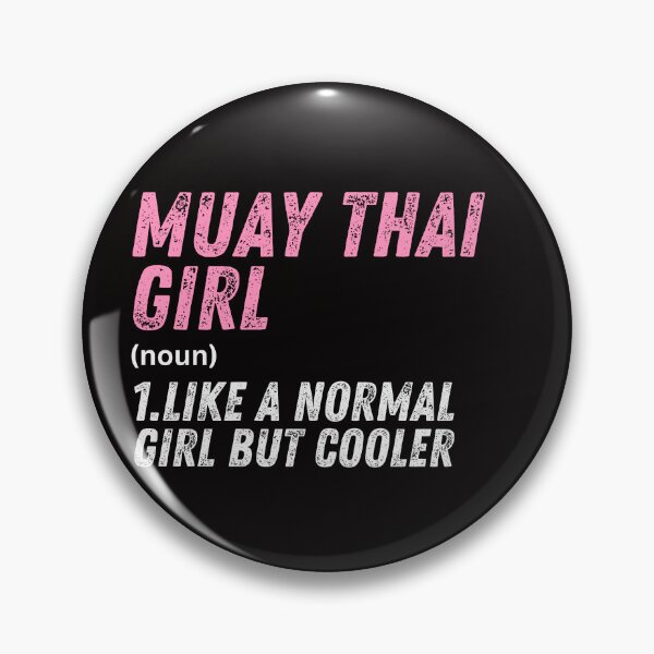 Item preview, Muay Thai Girl Like A Normal Girl But Cooler designed and sold by WeirdlyRare.