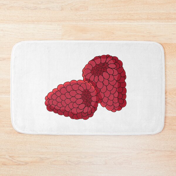 Item preview, Fresh Red Raspberries Illustration designed and sold by ValeryFlame.