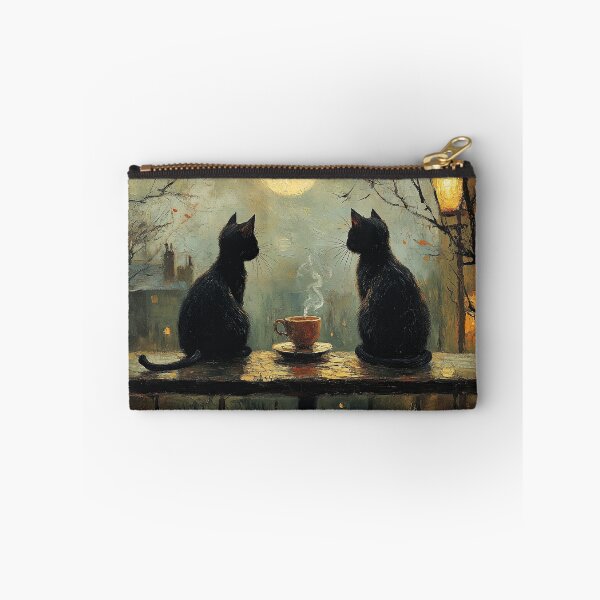Item preview, Two Cats and a Quiet Night designed and sold by Erika Kaisersot.