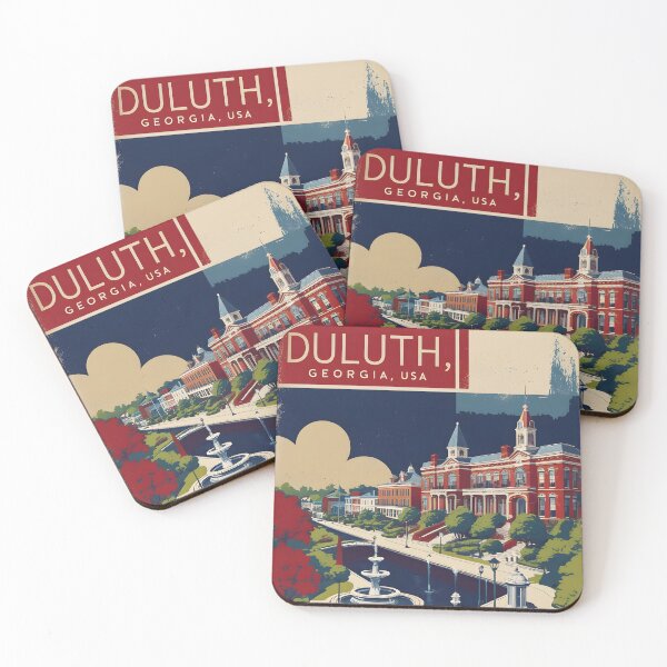 Item preview, Duluth Georgia USA Vintage Travel Tourism  designed and sold by TravelersGems.