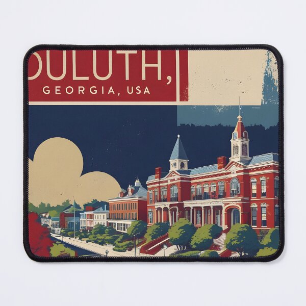 Item preview, Duluth Georgia USA Vintage Travel Tourism designed and sold by TravelersGems.