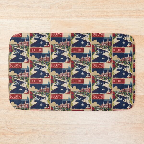 Item preview, Duluth Georgia USA Vintage Travel Tourism  designed and sold by TravelersGems.