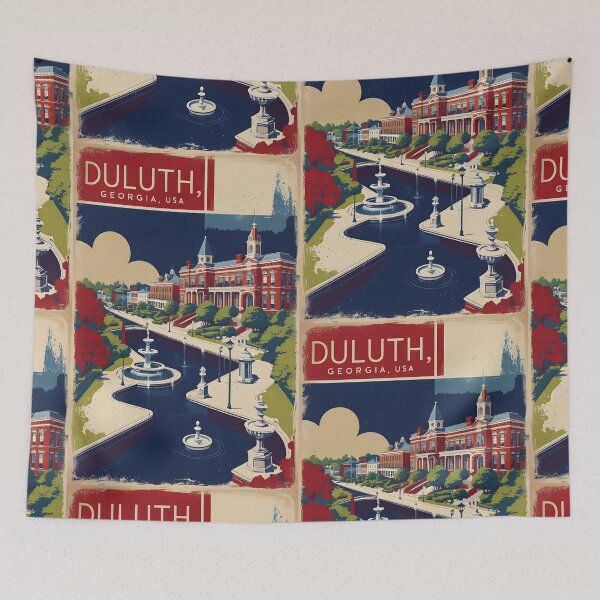 Item preview, Duluth Georgia USA Vintage Travel Tourism  designed and sold by TravelersGems.