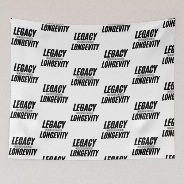 Item preview, Legacy Requires Longevity Everyday Motivation designed and sold by Compound Money.