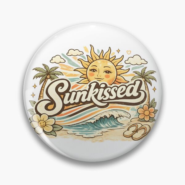 Item preview, Sunkissed Retro Beach Illustration designed and sold by Luvahawb.
