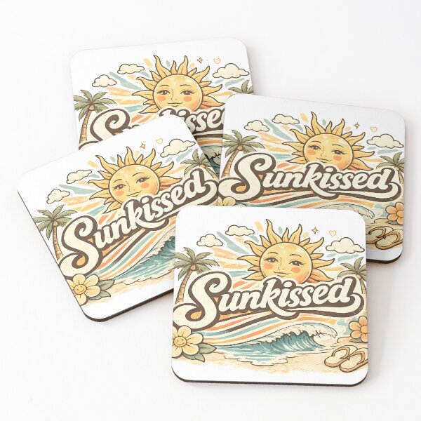 Item preview, Sunkissed Retro Beach Illustration designed and sold by Luvahawb.