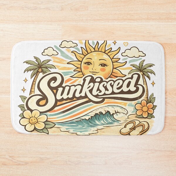 Item preview, Sunkissed Retro Beach Illustration designed and sold by Luvahawb.