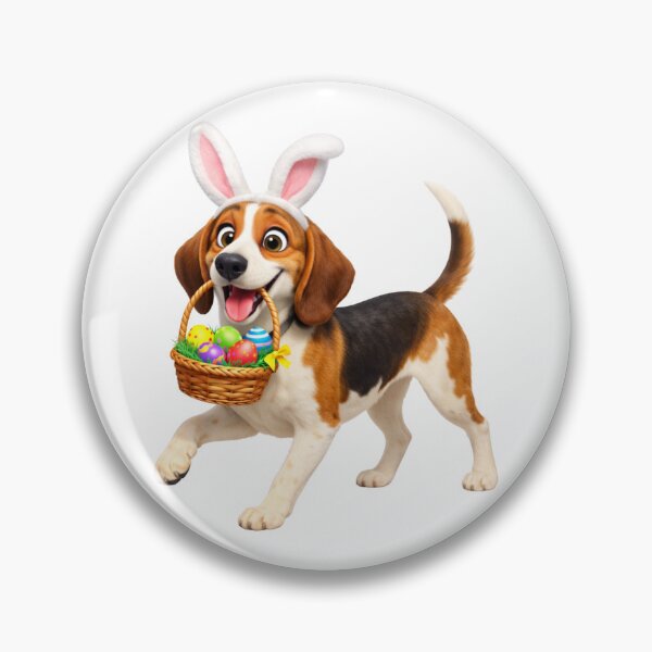 Item preview, Easter American Foxhound designed and sold by Sillytoe.