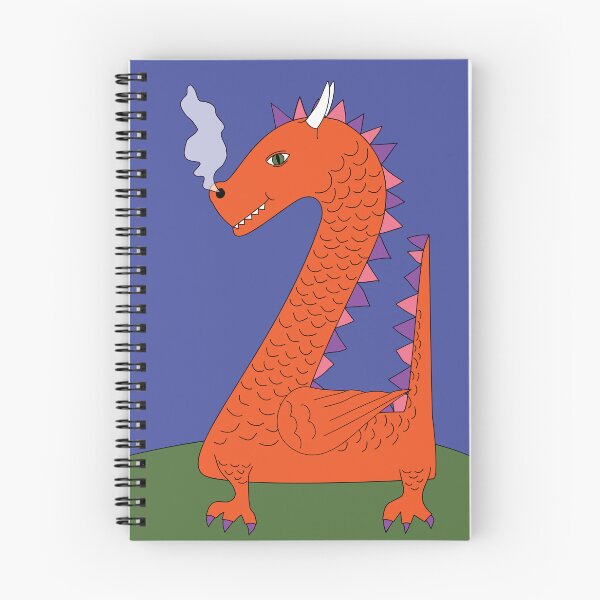 Item preview, 2nd Birthday, Red Dragon drawn in the shape of a number two designed and sold by Sheridanlongdog.